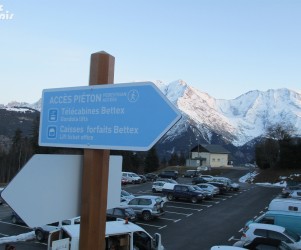 Signalétique touristique - Signalisation - Accès piétons et ski - Fabrication PIC BOIS