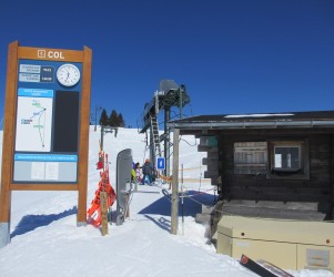 Signalétique touristique - Départ de remontée mécanique - Station - Fabrication PIC BOIS