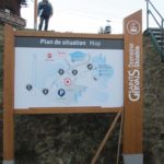 Panneau d’information – Plan de station