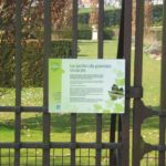 Plaque thématique – Jardin des plantes