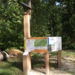 Panneau d’information – Borne sonore
