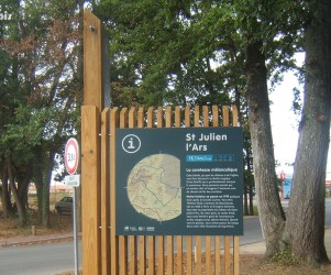 Signalétique touristique - Panneau d'information - Point infos - Fabrication PIC BOIS