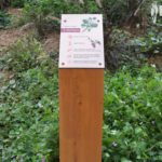 Plaque thématique – Identité Aubépine