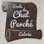 Panneau école – Parchemin