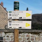 Directionnel sentier – QR code dénivelé
