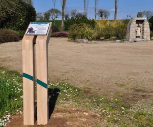 Signalétique touristique - Plaque thématique - Consignes de jeu - Fabrication PIC BOIS