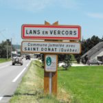Panneau d’agglomération – Entrée ville