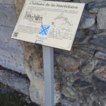 Table de lecture – Histoire du  château