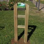 Mobilier interactif – BQR trièdre