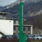 Plaque de rue – Totem nom rue