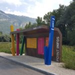 Mobilier abri – Abri bus point info