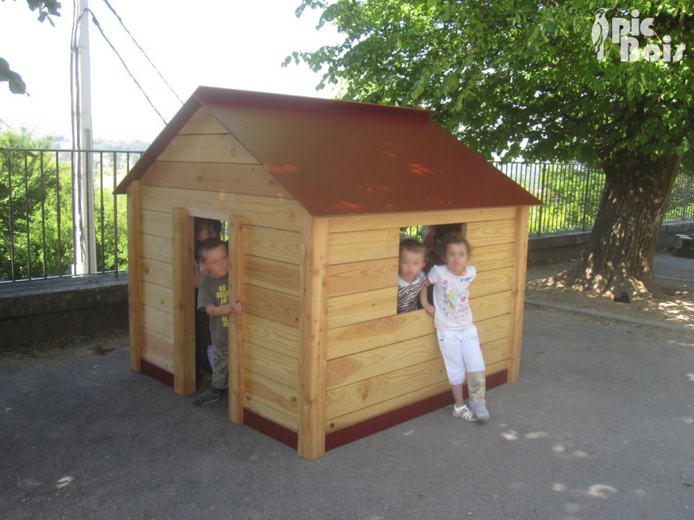 Signalétique touristique - Mobilier abri - Cabane enfant - Fabrication PIC BOIS