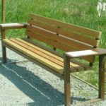 Banc – Avec accoudoirs