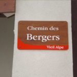 Plaque de rue – Entrée de chemin