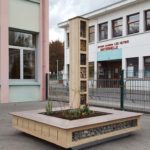 Hôtel à insectes – Banc jardinière