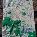 Carte en relief – Communauté de commune