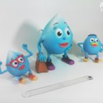 Maquette – Gouttes 3D