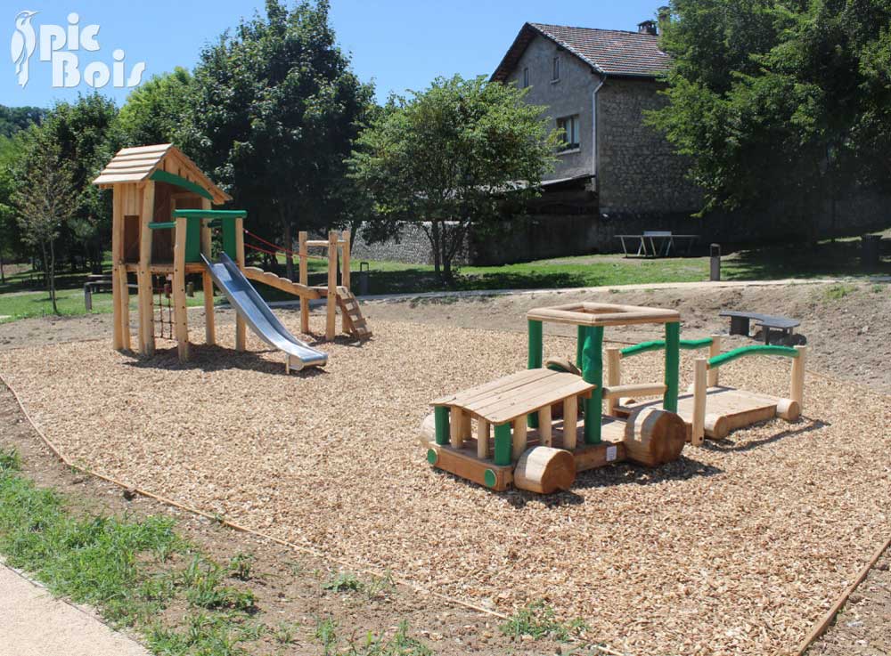 Signalétique touristique - Mobilier abri - Jeux pour enfants - Fabrication PIC BOIS