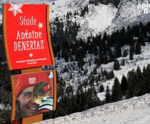 Signalétique touristique - Totem repère- Domaine skiable - Fabrication PIC BOIS