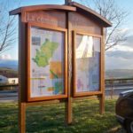 Panneau d’affichage – Double vitrine