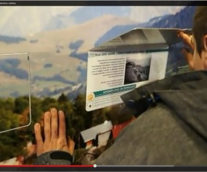 Signalétique touristique - Mobilier interactif - Découverte Flumet - Fabrication PIC BOIS