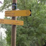Directionnel sentier – FFR logo