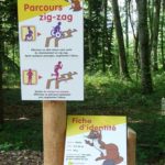 Mobilier interactif – Parcours zig zag