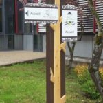 Totem piétons – Pôle excellence
