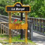 Panneau de localisation – Pot de fleurs