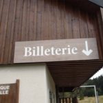 Enseigne murale – Billeterie