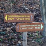 Directionnel sentier – Parcours