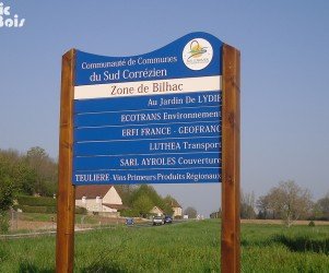 Signalétique touristique - SIL - Liste d'entreprises - Fabrication PIC BOIS