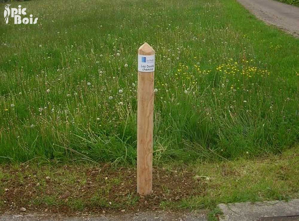 Signalétique touristique - Balisage - Sentiers de randonnée - Fabrication PIC BOIS