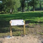 Table de lecture – Histoire du sentier