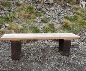 Signalétique touristique - Banc - Sentier d'interprétation - Fabrication PIC BOIS