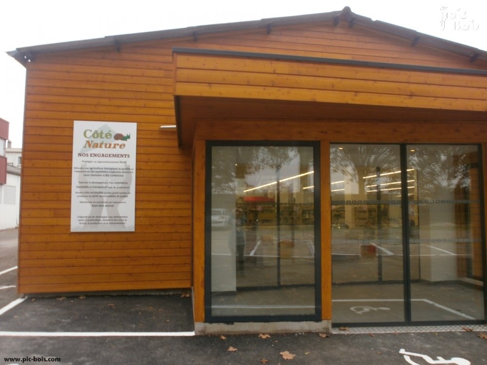 Signalétique touristique - Panneau d'information - Côté Nature - Fabrication PIC BOIS