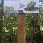 Directionnel sentier – Grenouille