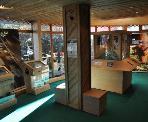 Signalétique touristique - Caisson - Informations alpages - Fabrication PIC BOIS