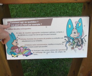 74-thonon-les-bains-plaques-a-tourner-reduction-des-dechets.jpg Signalétique touristique - Mobilier interactif - Agir au quotidien - Fabrication PIC BOIS