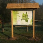 Panneau d&rsquo;information – Entrée parc