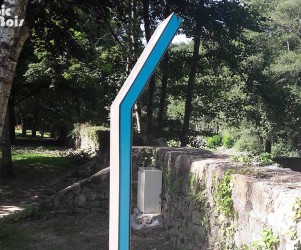 Signalétique touristique - Table de lecture - PNR du Morvan - Fabrication PIC BOIS