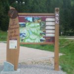 Panneau d&rsquo;information – Autour du lac