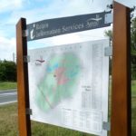 Panneau d&rsquo;information – Liste des rues