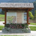 Panneau d&rsquo;information – Le massif