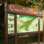 Panneau d&rsquo;information – Plan du parc