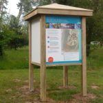 Panneau d&rsquo;information – 4 faces