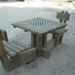 Table de jeu – Table de jeu échiquier