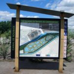Panneau d&rsquo;information – Les bassins