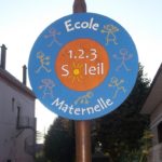 Panneau école – Indication école