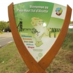 Panneau d&rsquo;information – Sortie village